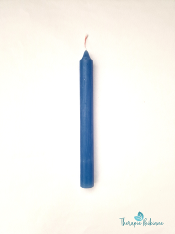 Vela palito azul clara